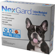antipulgas e carrapatos NexGard